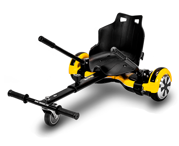carrinho Go Kart com hoverboard da Two Dogs