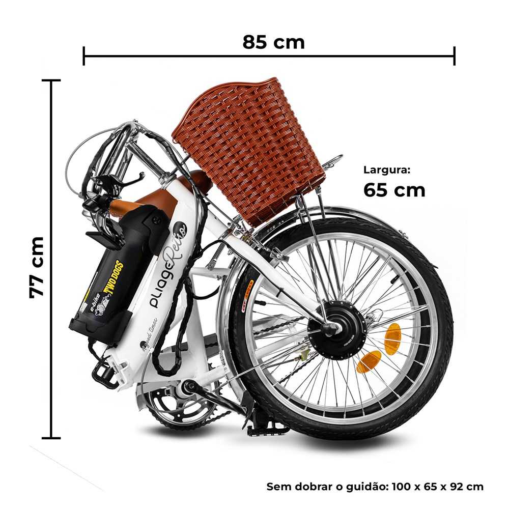 Bicicleta Elétrica Bet.Go 1000W Lítio 48V Two Dogs