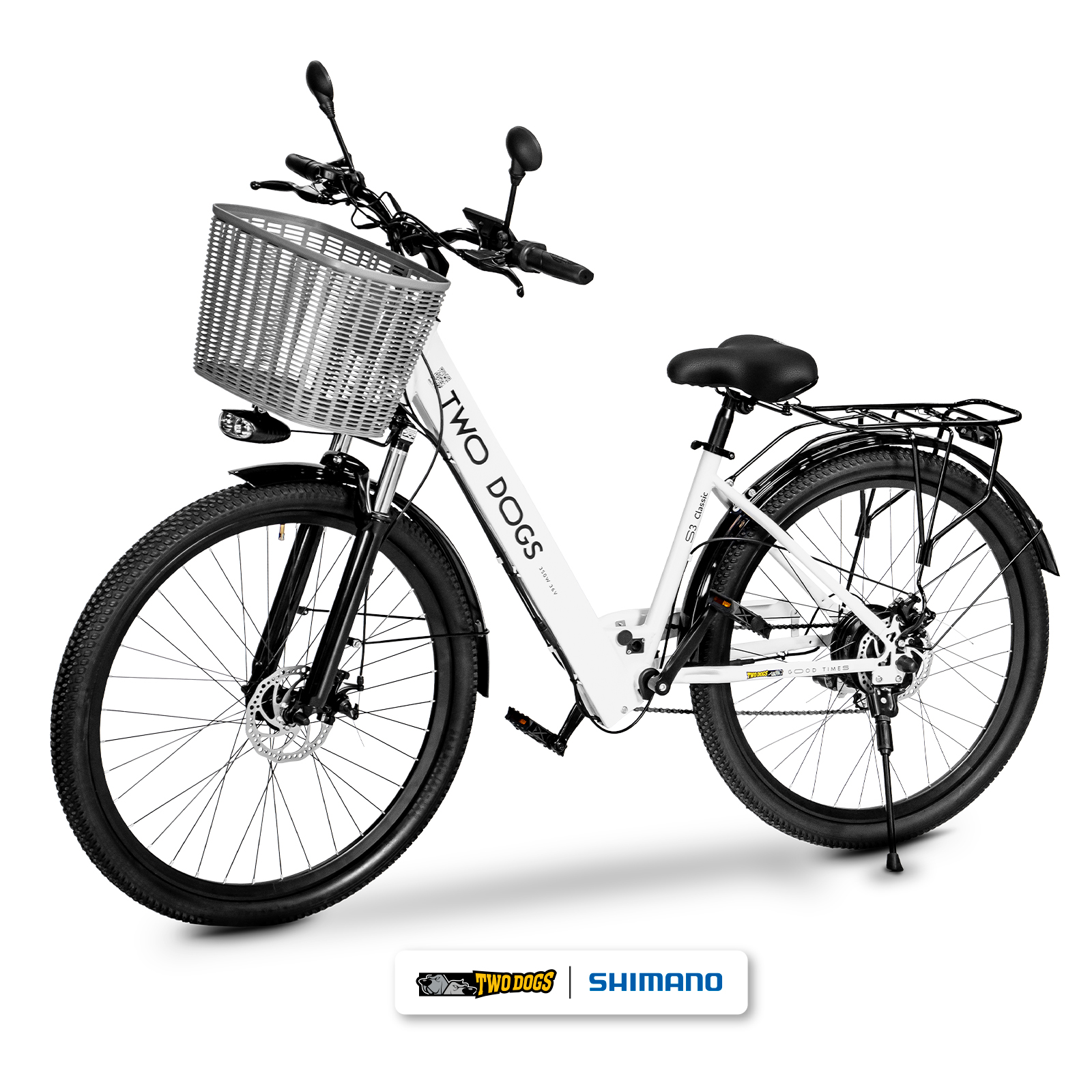 Bicicleta Elétrica 29 Two Dogs Classic s3 350w Lítio 36v c/ Alarme